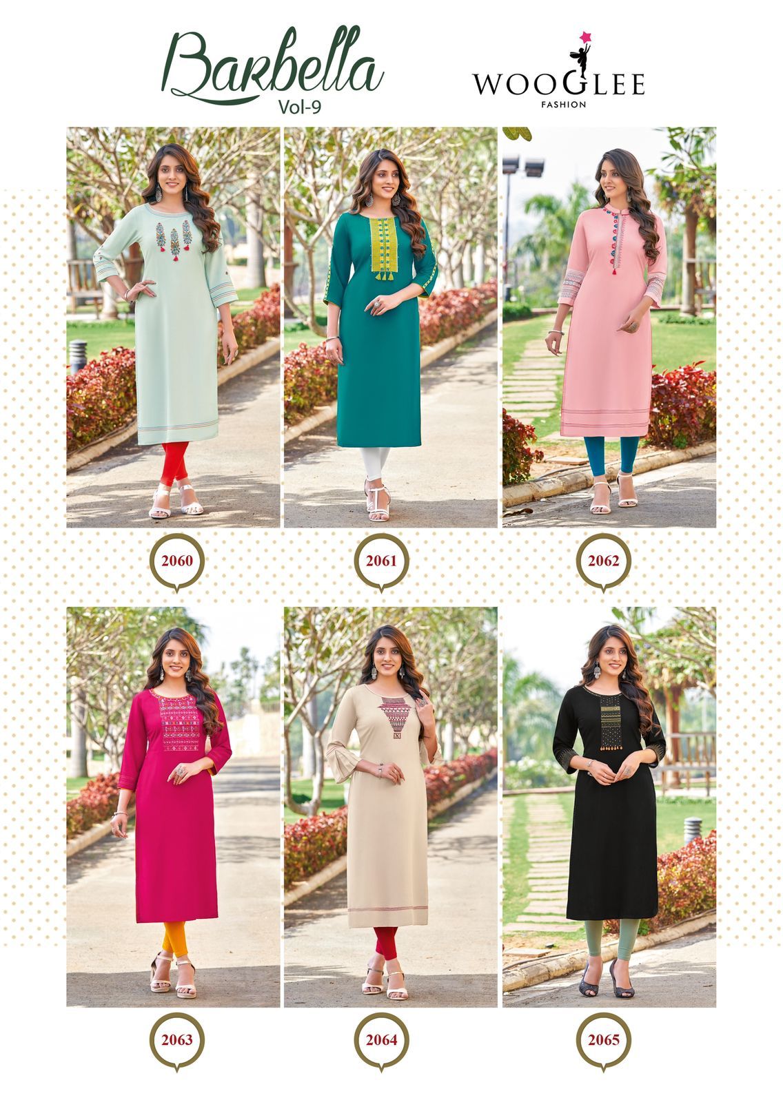 Wooglee Barbella 9 New Designer Ethnic Wear Latest Kurti Collection